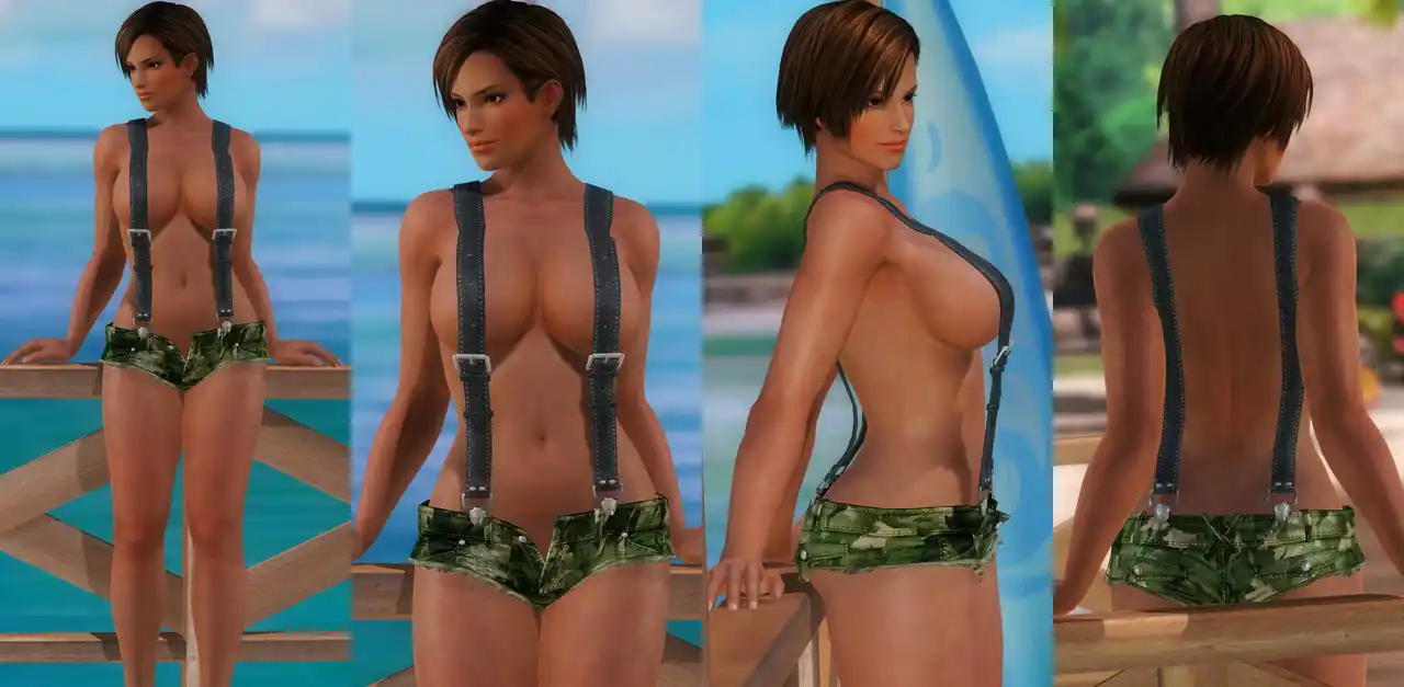 デッドオアアライブ5ラストラウンド リサ Lisa DOAX3S Sandwich mod