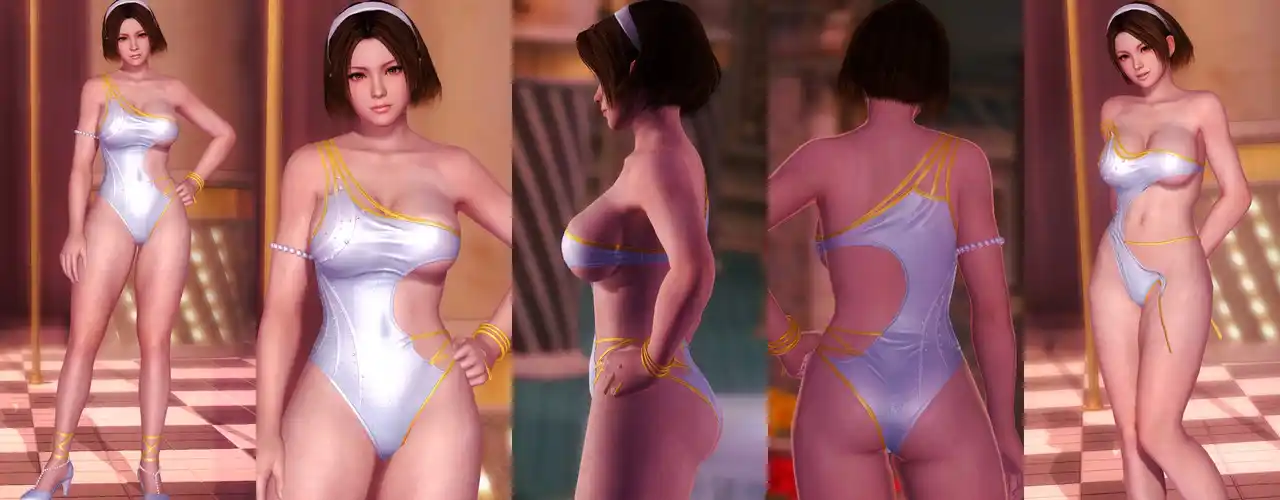 デッドオアアライブ5ラストラウンド 不知火舞 Mai DOAXVV Sparkling Seafoam mod