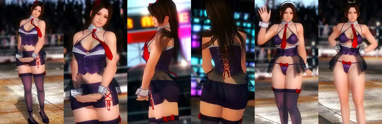 デッドオアアライブ5ラストラウンド 不知火舞 Mai DOAXVV 2nd Swimsuit Contest Winner mod