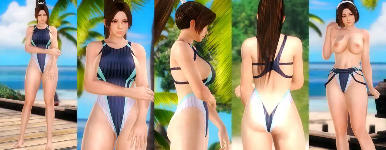 デッドオアアライブ5ラストラウンド 不知火舞 Mai DOAXVV Take Your Mark Topless mod