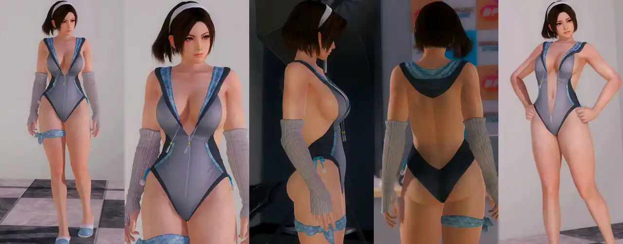 デッドオアアライブ5ラストラウンド 不知火舞 Mai DOAXVV Wake Up Parka mod