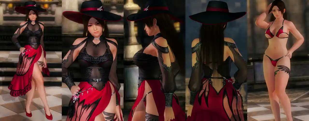 デッドオアアライブ5ラストラウンド 不知火舞 Mai DOAXVV Voyage Crow mod