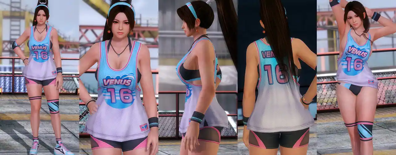デッドオアアライブ5ラストラウンド 不知火舞 Mai DOAXVV Venus Dunk mod