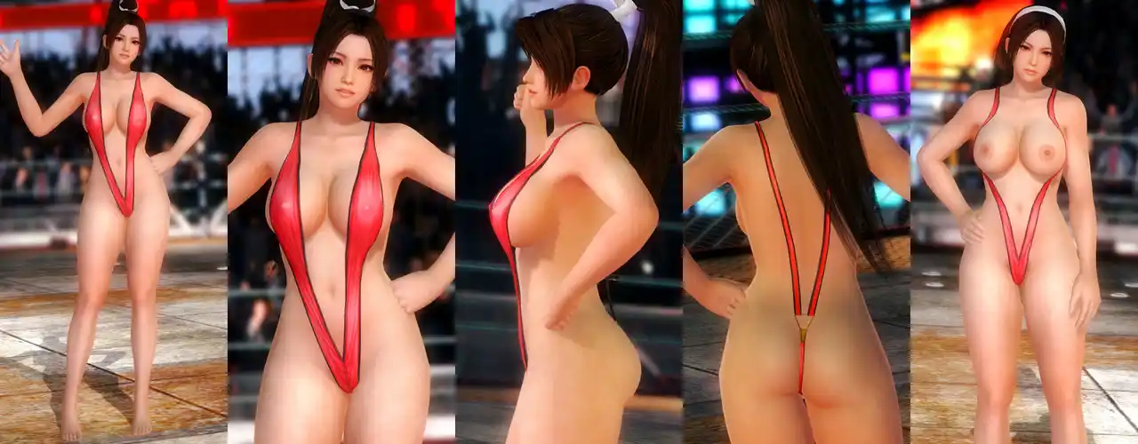 デッドオアアライブ5ラストラウンド 不知火舞 Mai DOAX3 S Peace Nude mod