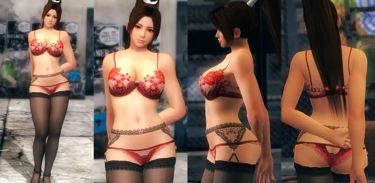 デッドオアアライブ5ラストラウンド 不知火舞 Mai DOAXVV Underwear Secret Class mod