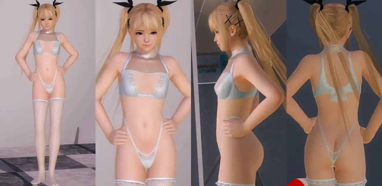デッドオアアライブ5ラストラウンド マリー・ローズ Marie DOAX Lace mod