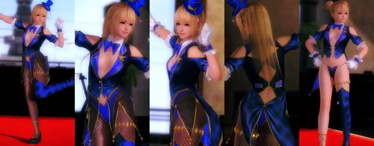 デッドオアアライブ5ラストラウンド マリー・ローズ Marie DOAXVV Magic Trick Hour mod