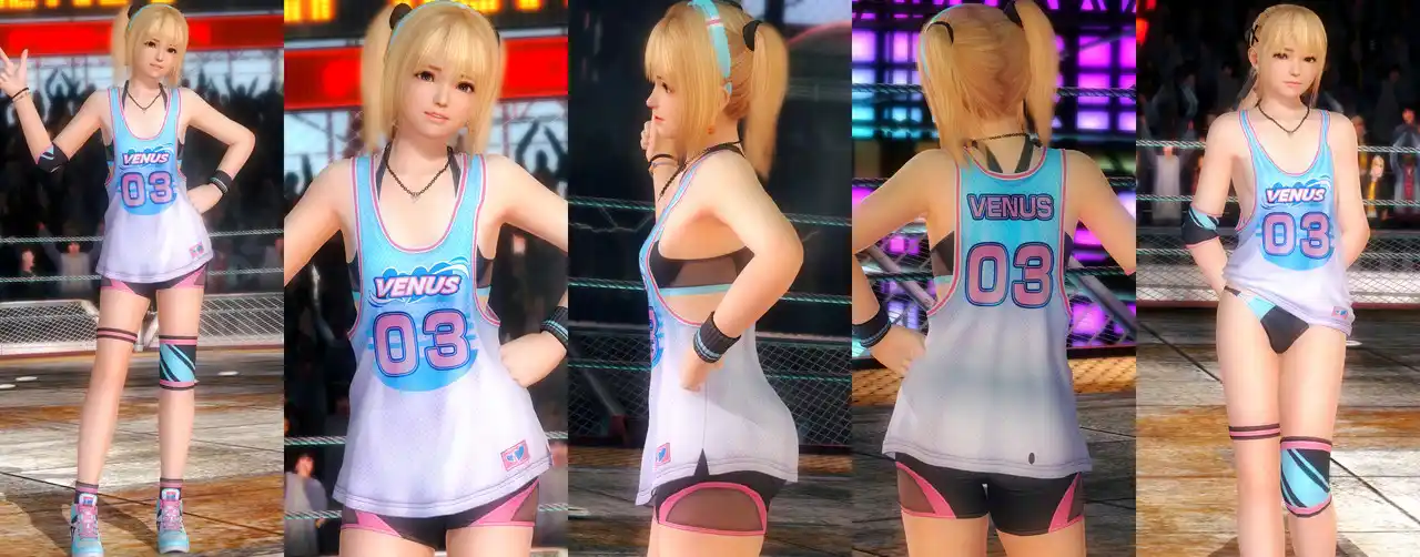 デッドオアアライブ5ラストラウンド マリー・ローズ Marie DOAXVV Venus Dunk mod