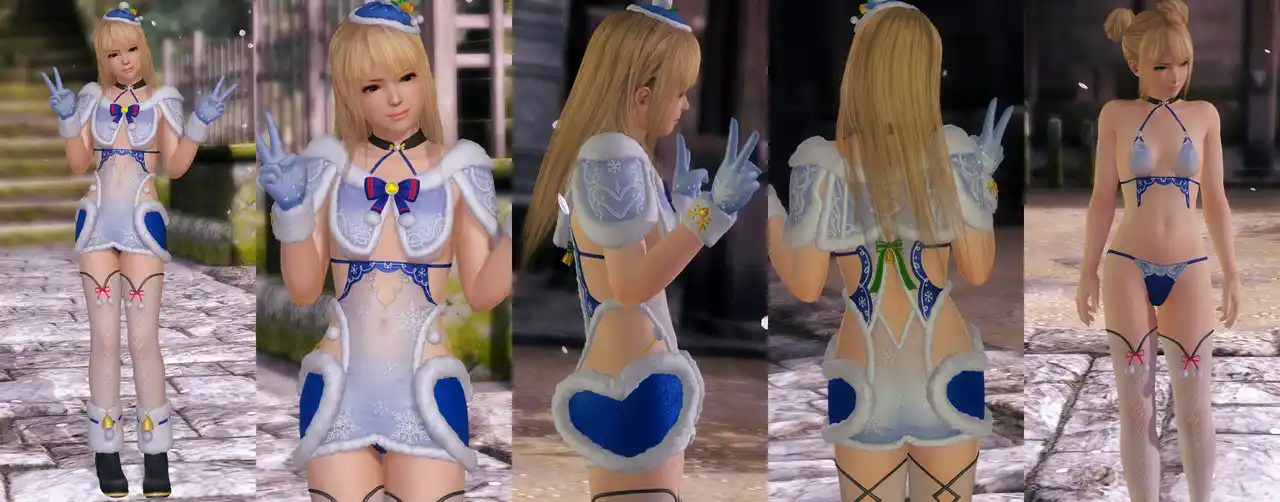 デッドオアアライブ5ラストラウンド マリー・ローズ Marie DOAXVV Ciel Frost mod
