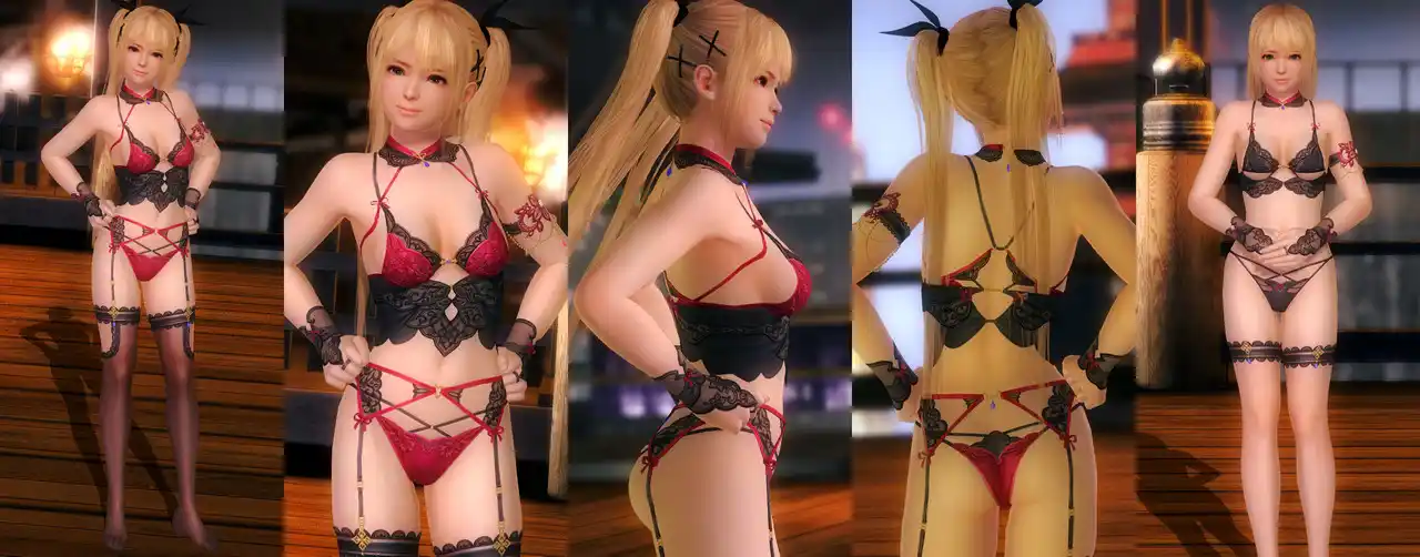 デッドオアアライブ5ラストラウンド マリー・ローズ Marie DOAXVV Tandem Ember mod