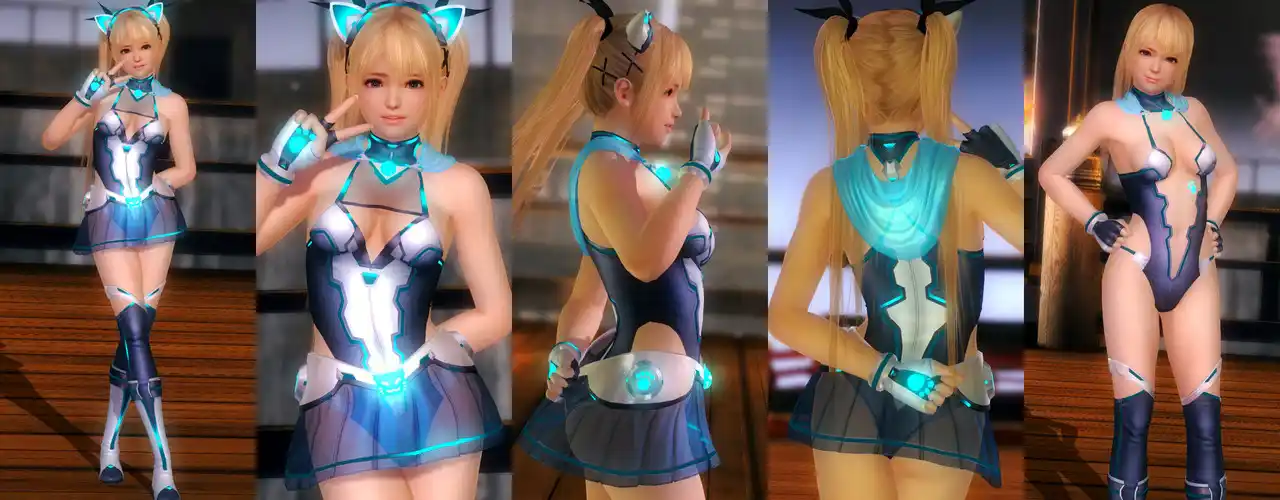 デッドオアアライブ5ラストラウンド マリー・ローズ Marie DOAXVV Cyber Nyantech mod