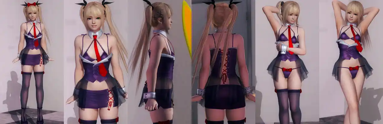 デッドオアアライブ5ラストラウンド マリー・ローズ Marie DOAXVV 2nd Swimsuit Contest Winner mod
