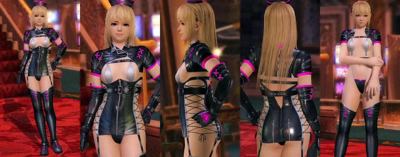 デッドオアアライブ5ラストラウンド マリー・ローズ Marie DOAXVV Black Curiosity mod