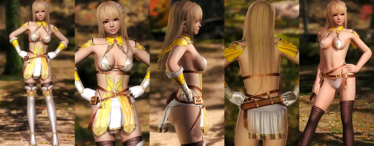 デッドオアアライブ5ラストラウンド マリー・ローズ Marie DOAXVV Reincarnation Arche mod