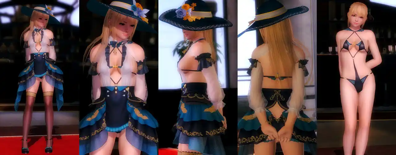 デッドオアアライブ5ラストラウンド マリー・ローズ Marie DOAXVV Voyage Robin mod