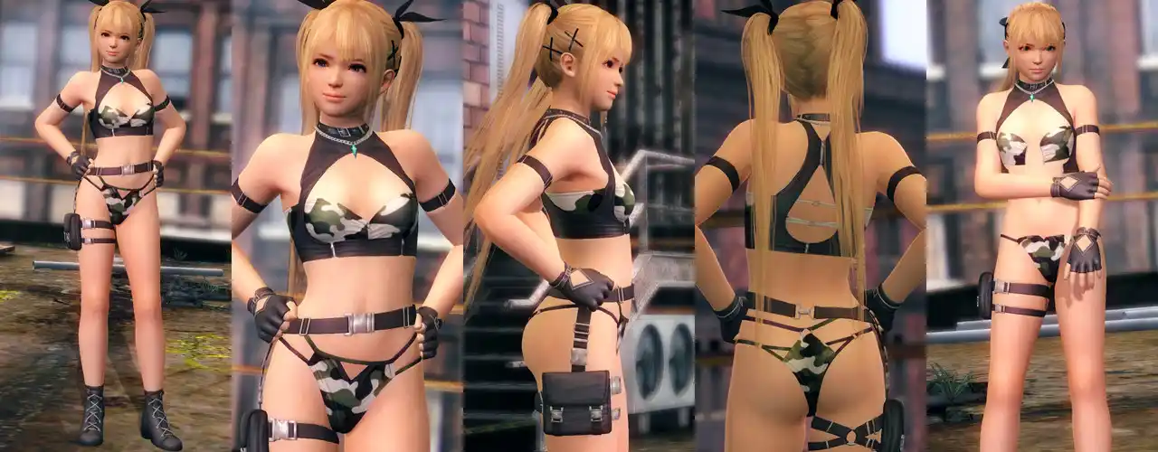 デッドオアアライブ5ラストラウンド マリー・ローズ Marie DOAXVV Stealth Survivor mod
