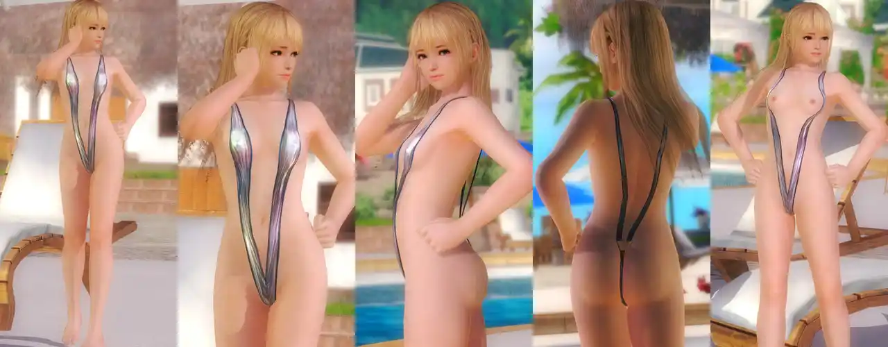 デッドオアアライブ5ラストラウンド マリー・ローズ Marie DOAX3 S Peace Nude mod