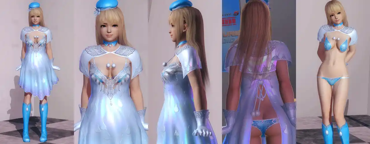 デッドオアアライブ5ラストラウンド マリー・ローズ Marie DOAXVV Rainy Drop mod
