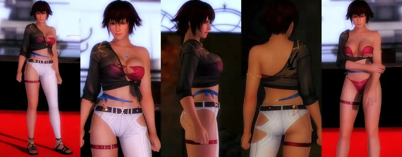 デッドオアアライブ5ラストラウンド ミラ Mila DOAXVV Blaze Road mod