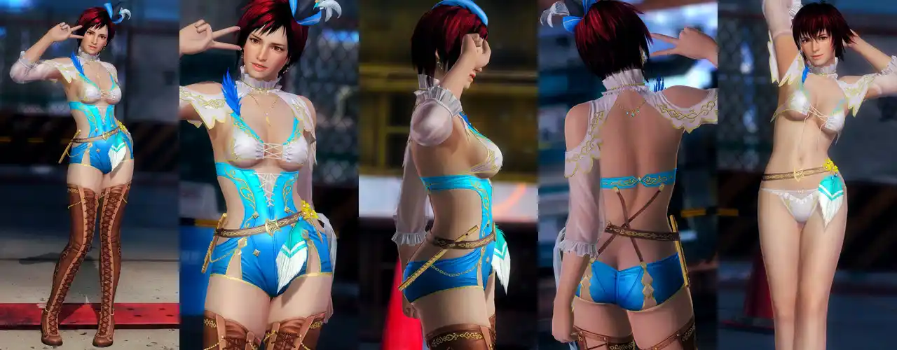 デッドオアアライブ5ラストラウンド ミラ Mila DOAXVV Reincarnation Ballad mod