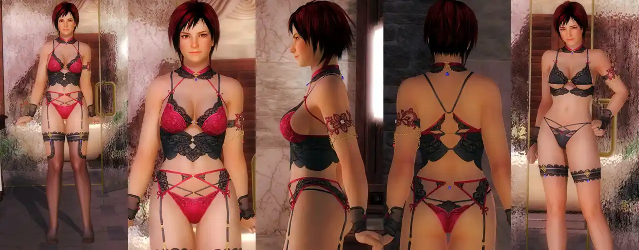 デッドオアアライブ5ラストラウンド ミラ Mila DOAXVV Tandem Ember mod
