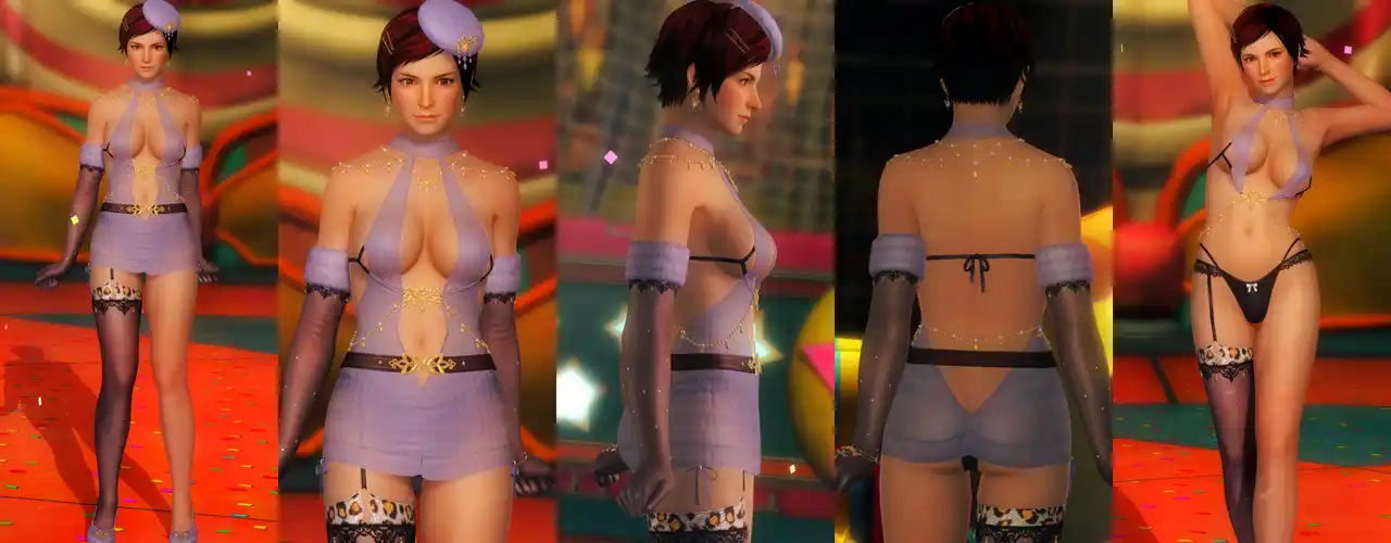 デッドオアアライブ5ラストラウンド ミラ Mila DOAXVV Nocturne Romanza mod