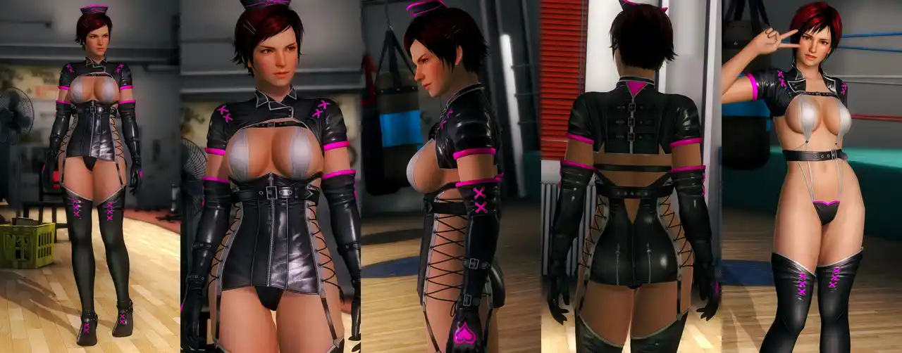 デッドオアアライブ5ラストラウンド ミラ Mila DOAXVV Black Curiosity mod