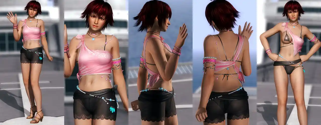 デッドオアアライブ5ラストラウンド ミラ Mila DOAXVV Sea Breeze Coral mod