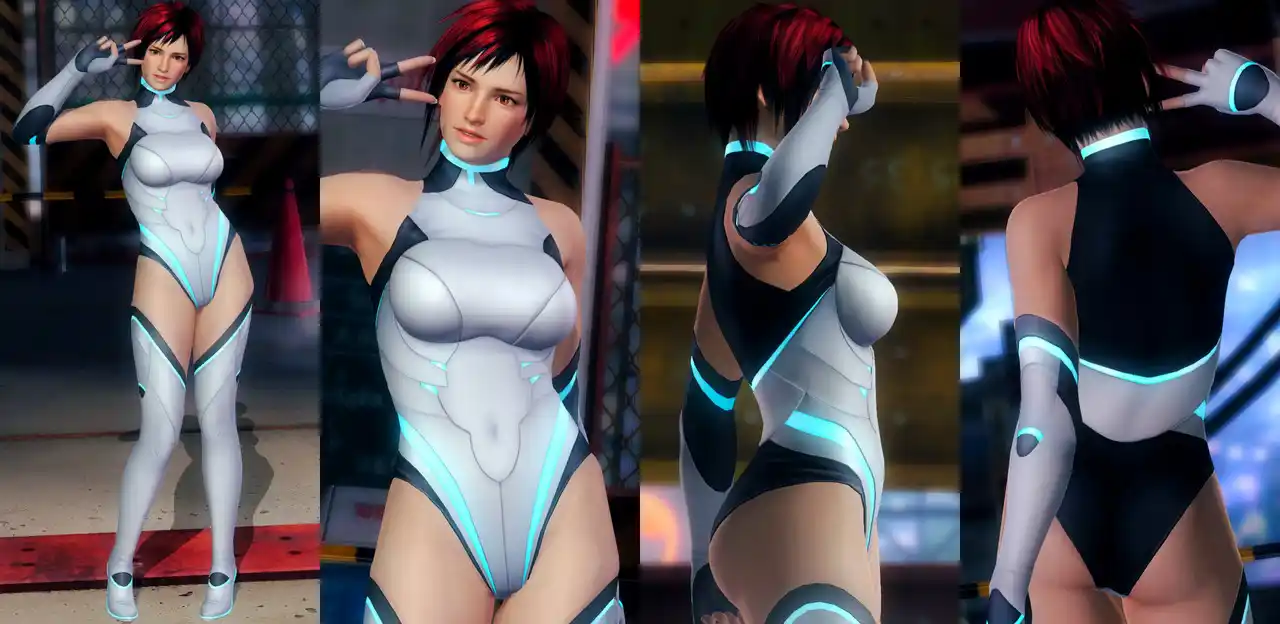 デッドオアアライブ5ラストラウンド ミラ Mila DOAXVV Dolphin Wave Hiori V1 mod