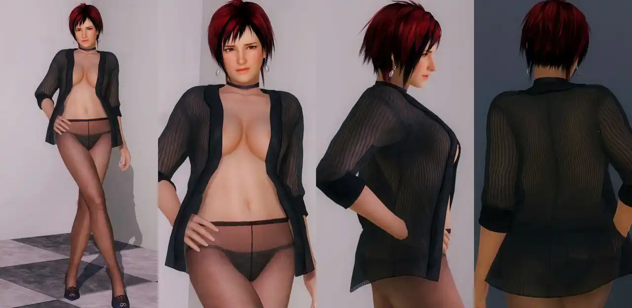 デッドオアアライブ5ラストラウンド ミラ Mila DOAX Topless Shirt mod