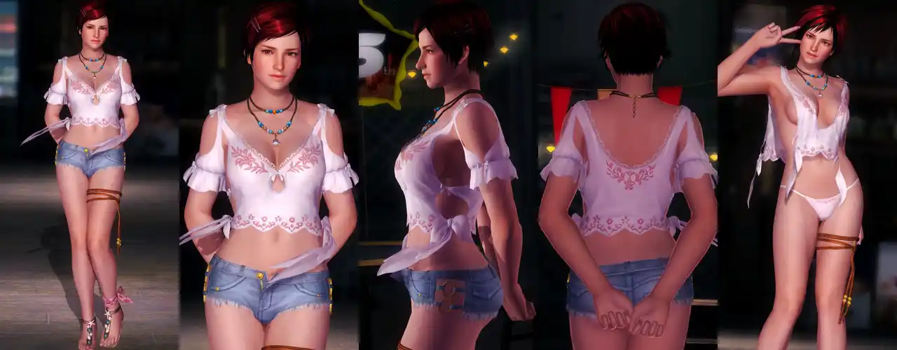 デッドオアアライブ5ラストラウンド ミラ Mila DOAXVV Holoholo Days mod