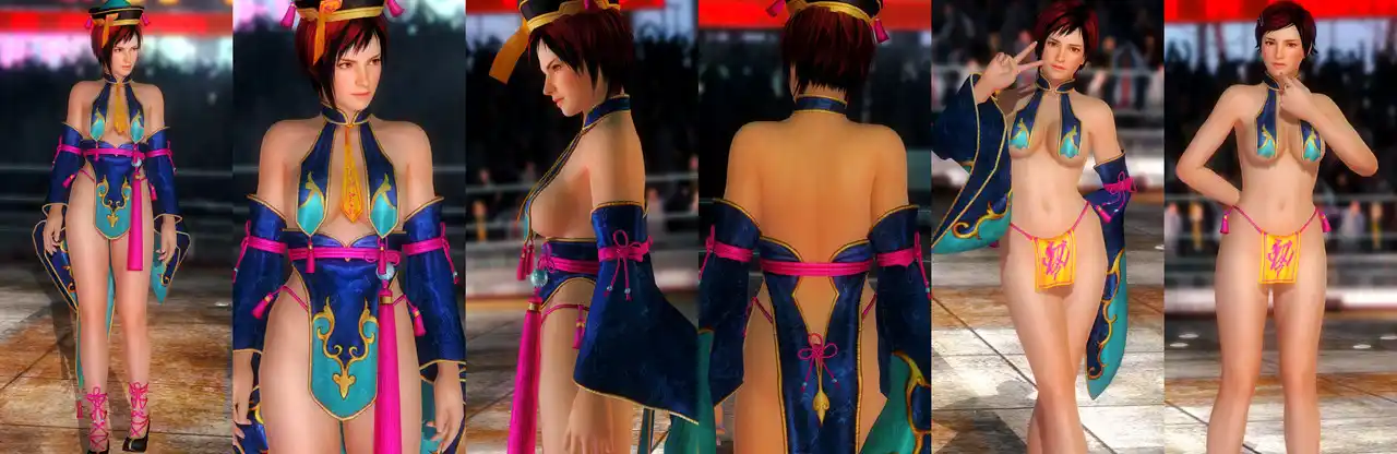 デッドオアアライブ5ラストラウンド ミラ Mila DOAXVV Moonlight Shadow mod