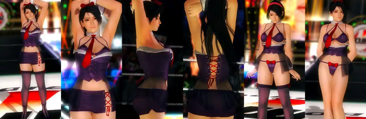 デッドオアアライブ5ラストラウンド 紅葉 Momiji DOAXVV 2nd Swimsuit Contest Winner mod