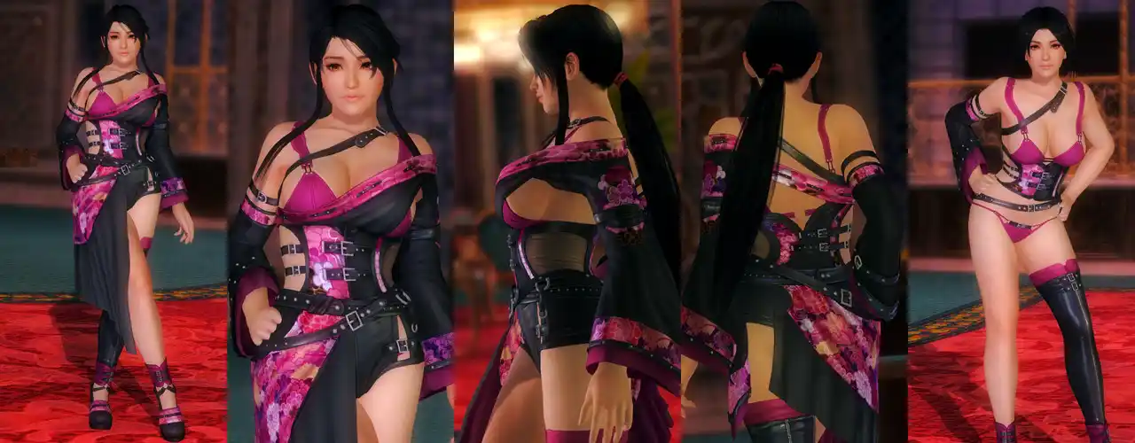デッドオアアライブ5ラストラウンド 紅葉 Momiji DOAXVV Shiden Seisou mod
