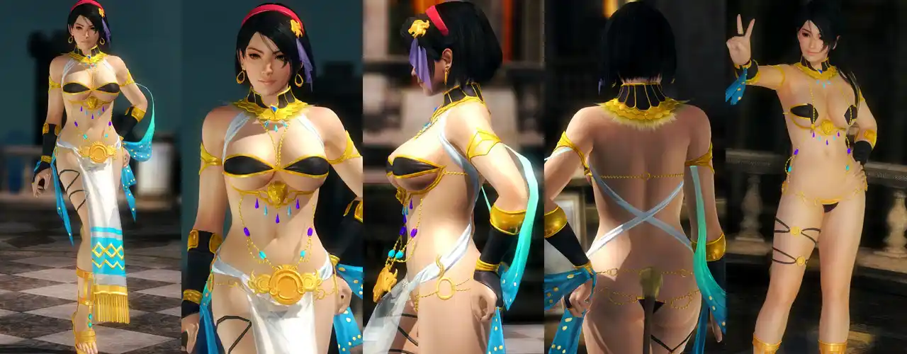 デッドオアアライブ5ラストラウンド 紅葉 Momiji DOAXVV Stellar Leo mod