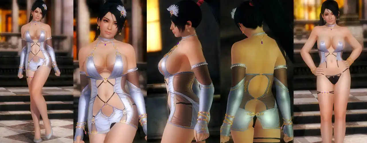 デッドオアアライブ5ラストラウンド 紅葉 Momiji DOAXVV Nocturne Desire mod