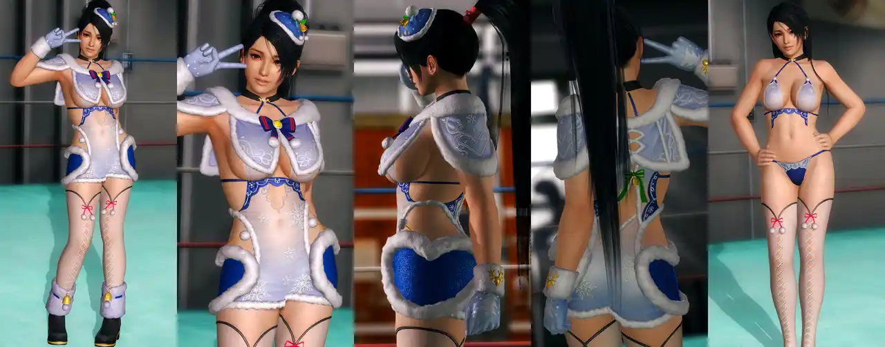 デッドオアアライブ5ラストラウンド 紅葉 Momiji DOAXVV Ciel Frost mod
