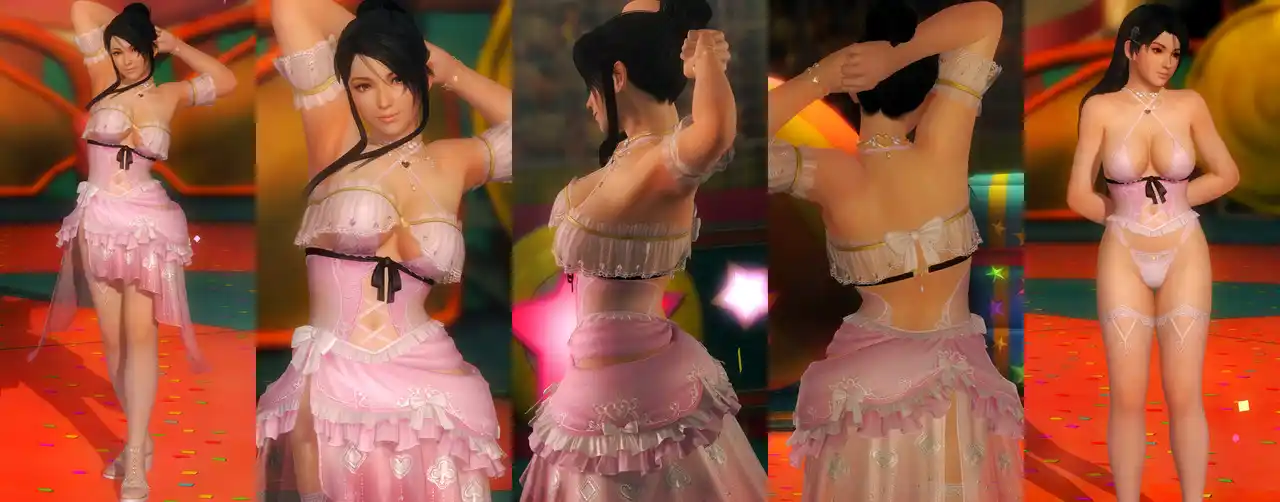 デッドオアアライブ5ラストラウンド 紅葉 Momiji DOAXVV All In One Girly mod