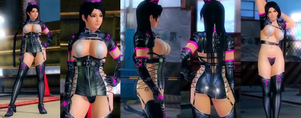 デッドオアアライブ5ラストラウンド 紅葉 Momiji DOAXVV Black Curiosity mod