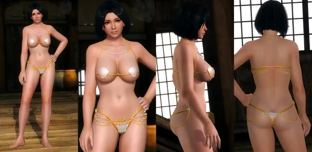 デッドオアアライブ5ラストラウンド 紅葉 Momiji DOAX3S Godfather mod