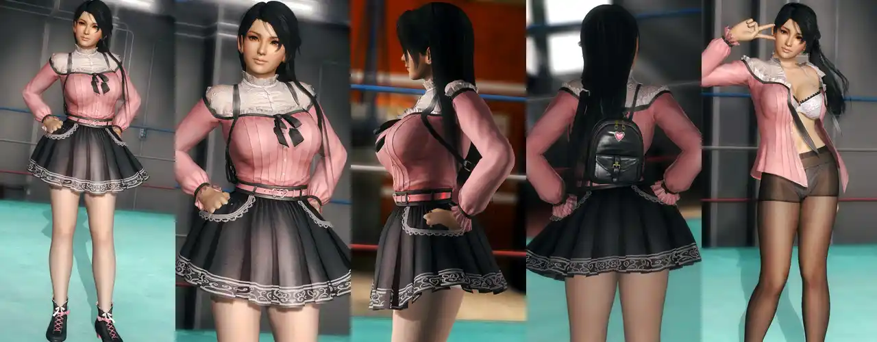 デッドオアアライブ5ラストラウンド 紅葉 Momiji DOAXVV Lovely Mode mod