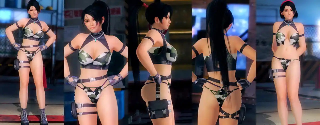 デッドオアアライブ5ラストラウンド 紅葉 Momiji DOAXVV Stealth Survivor mod