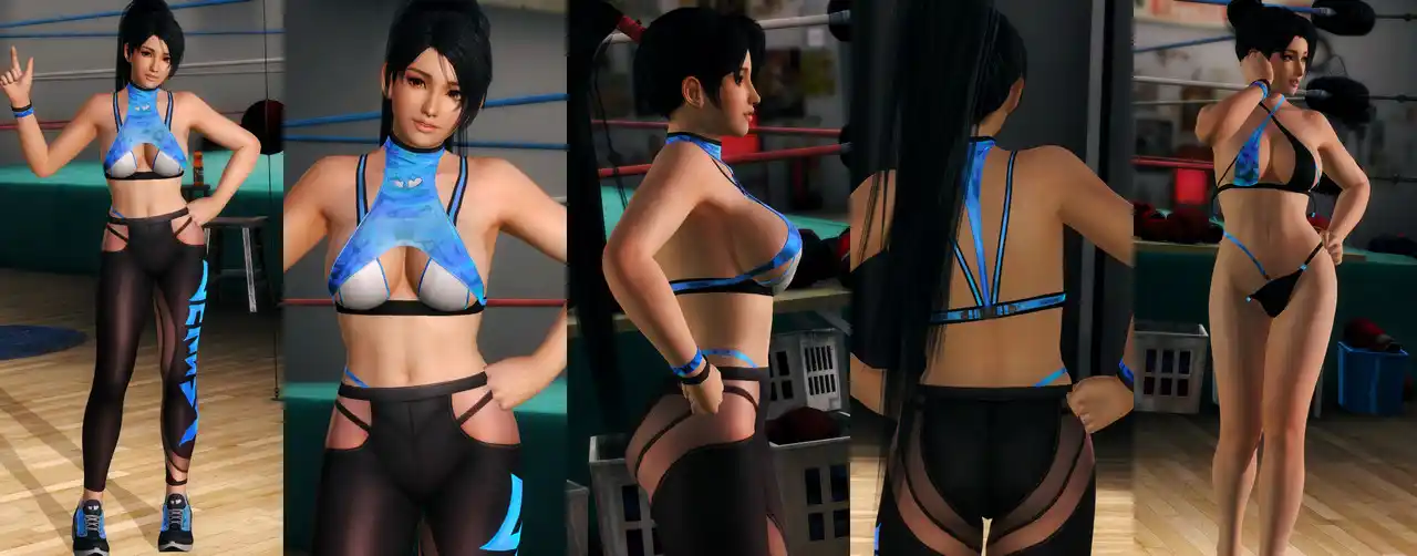 デッドオアアライブ5ラストラウンド 紅葉 Momiji DOAXVV Cut The Wind mod