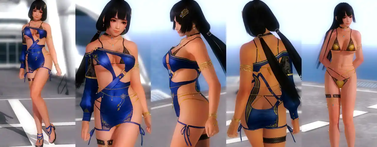 デッドオアアライブ5ラストラウンド 井伊直虎 Naotora DOAXVV Nocturne Segreto mod