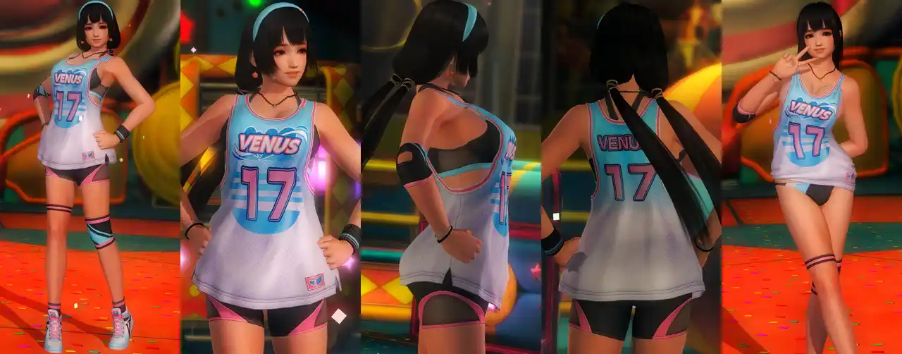 デッドオアアライブ5ラストラウンド 井伊直虎 Naotora DOAXVV Venus Dunk mod