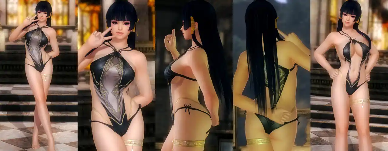デッドオアアライブ5ラストラウンド 女天狗 Nyotengu DOAXVV Seer Moor mod