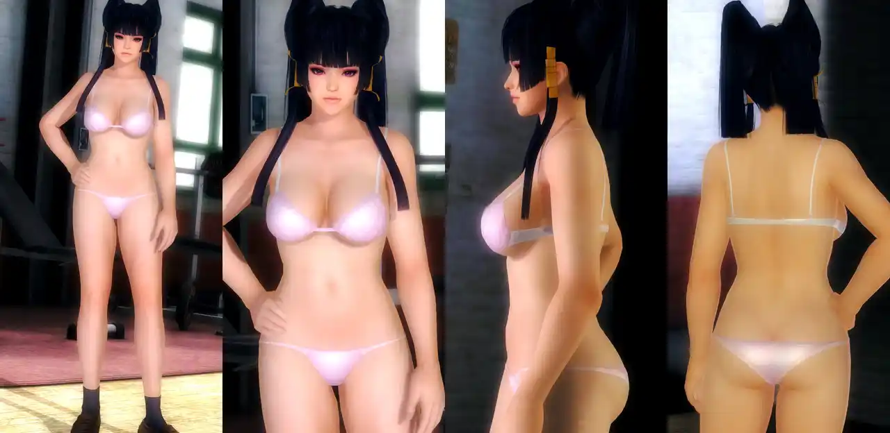 デッドオアアライブ5ラストラウンド 女天狗 Nyotengu DOAXVV Underwear School Wear mod