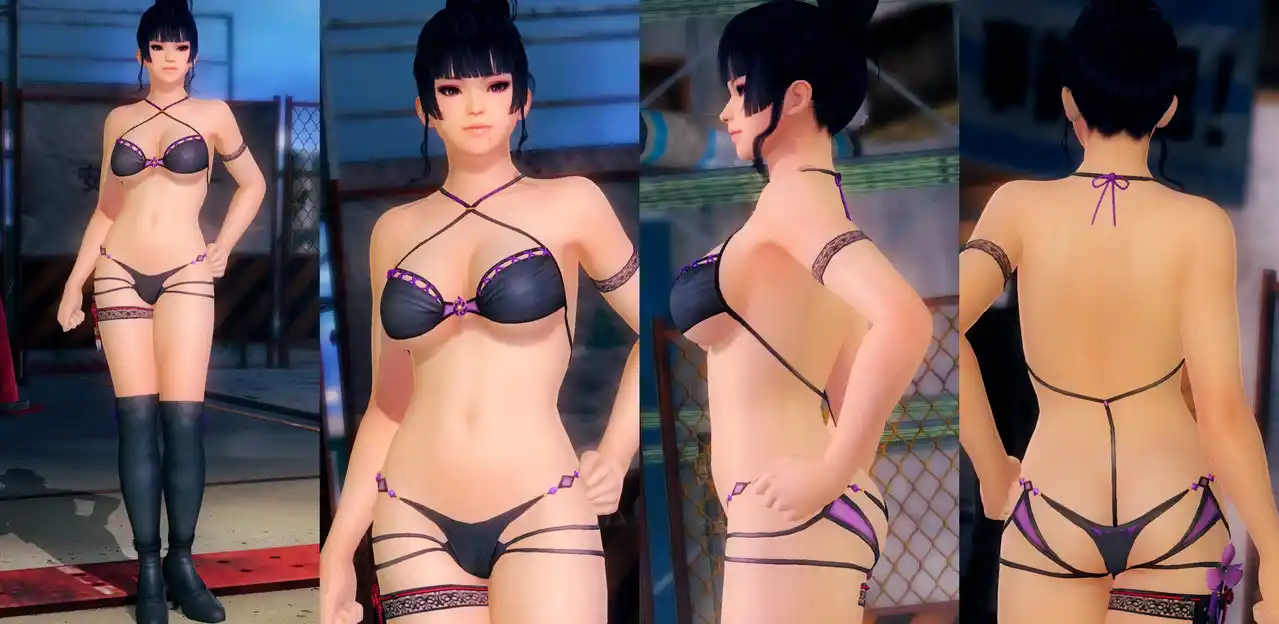 デッドオアアライブ5ラストラウンド 女天狗 Nyotengu DOAXVV Shadow Iris mod