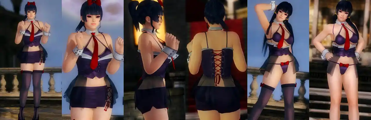 デッドオアアライブ5ラストラウンド 女天狗 Nyotengu DOAXVV 2nd Swimsuit Contest Winner mod