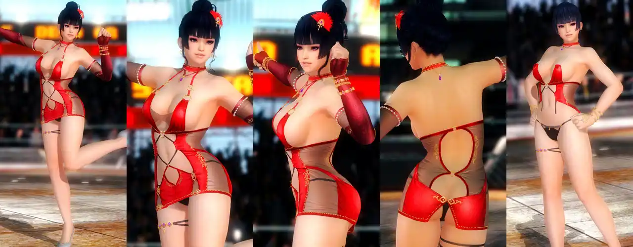 デッドオアアライブ5ラストラウンド 女天狗 Nyotengu DOAXVV Nocturne Desire mod